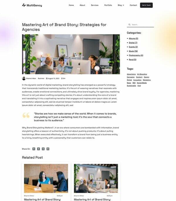 multigency-single-post-page-OuciJYU MultiGency - Multipurpose Website Template For Elementor