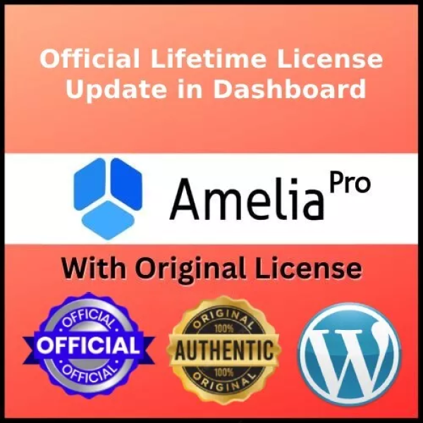 WP Amelia Elite Appointmet Booking Plugin with Lifetime - Digital License Delivery