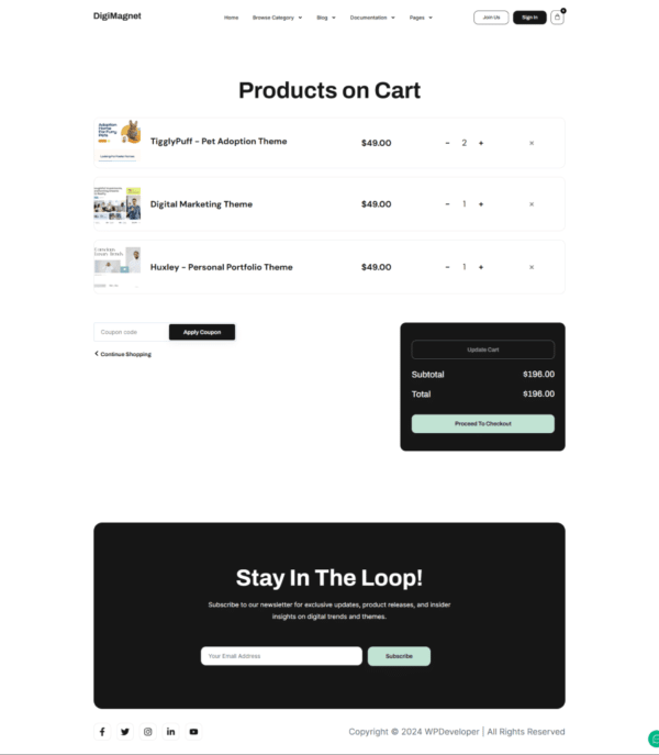 DigiMagnet - Digital Product Store Templates for Elementor
