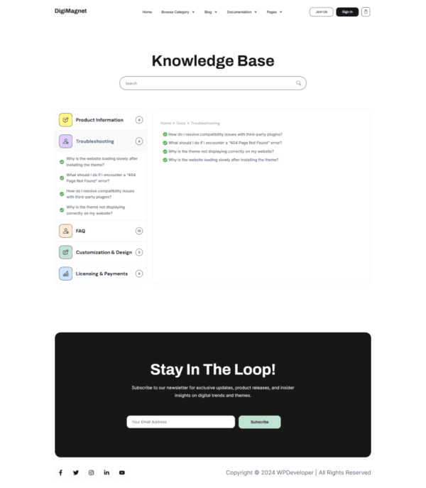 DigiMagnet - Digital Product Store Templates for Elementor