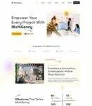 MultiGency - Multipurpose Website Template For Elementor